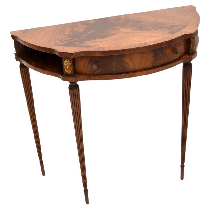 Antique Georgian Style Console Table
