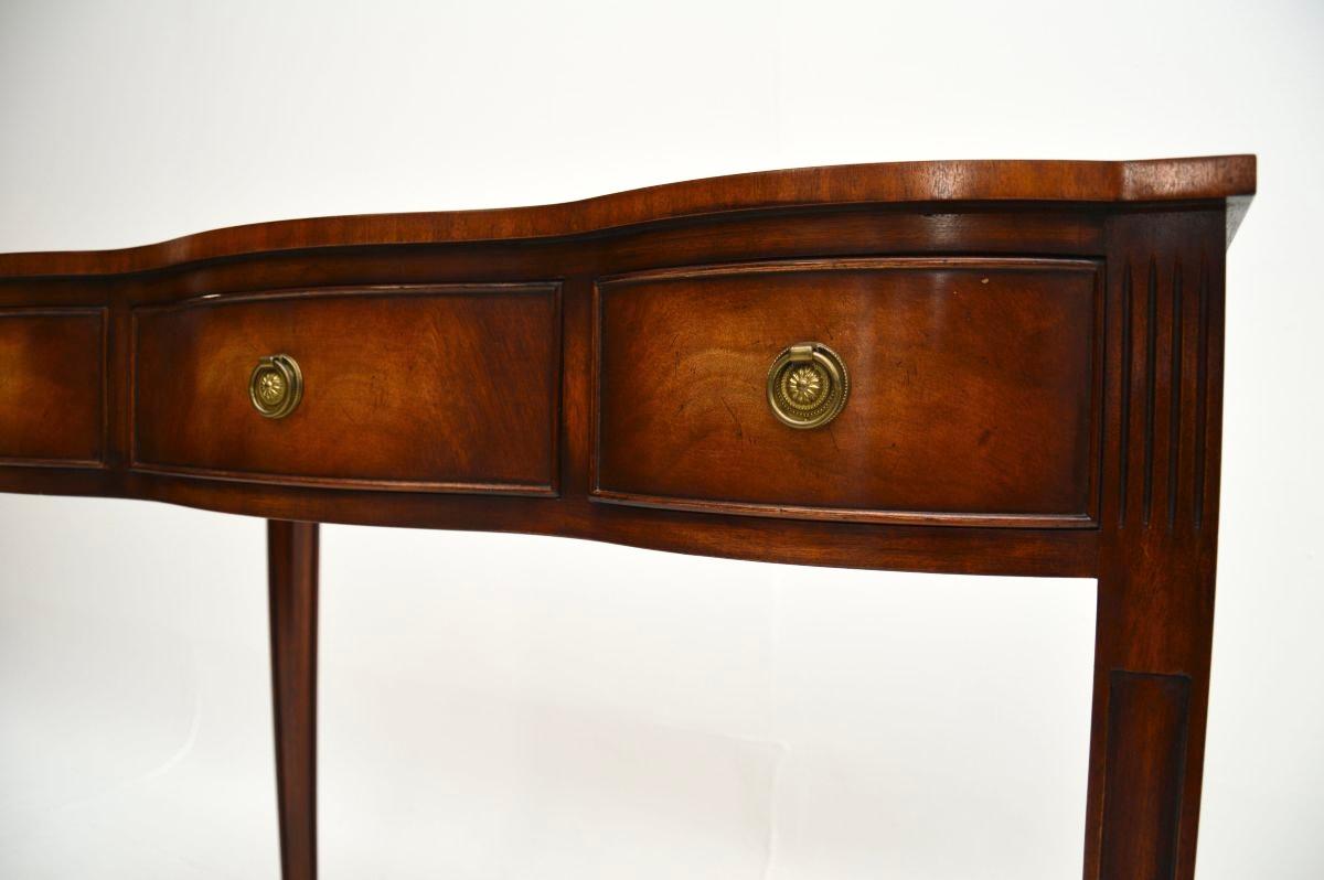 Antique Georgian Style Desk / Console Table For Sale 1