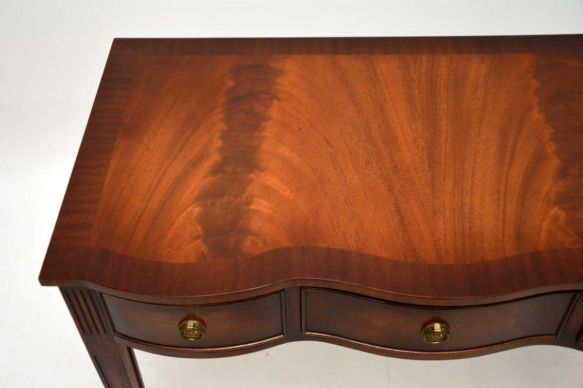 Antique Georgian Style Desk / Console Table For Sale 2