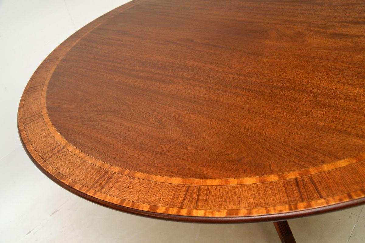 Table de salle à manger ancienne de style géorgien par William Tillman Bon état à London, GB