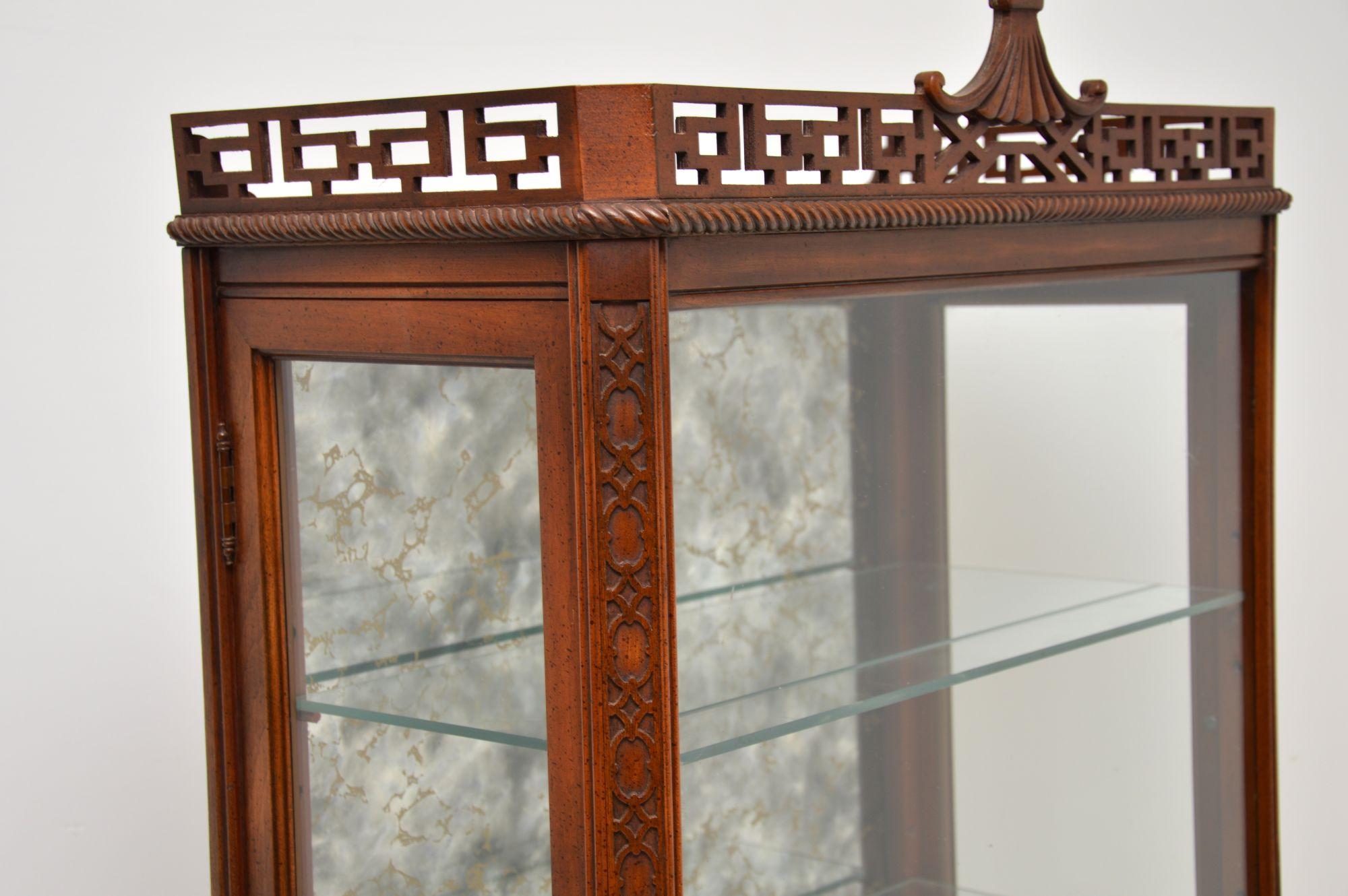 Antique Georgian Style Display Cabinet 2