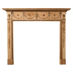 Antique Georgian Style Fire Mantel