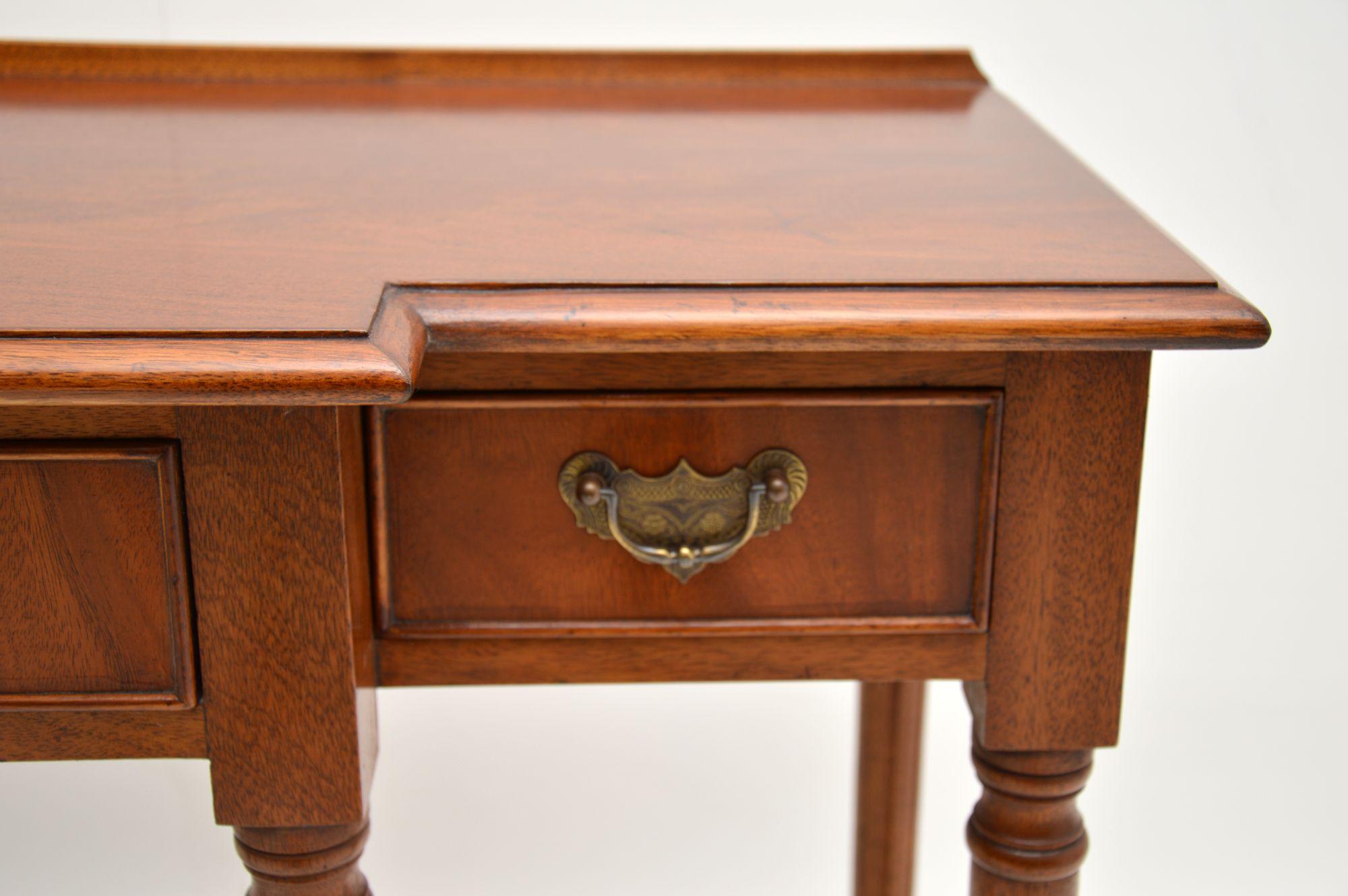 Antique Georgian Style Mahogany Console Table 1