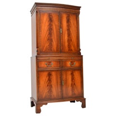 Antique Georgian Style Mahogany Drinks Cabinet