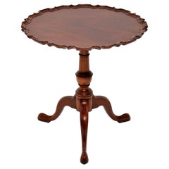 Antique Georgian Style Mahogany Tilt-Top Table