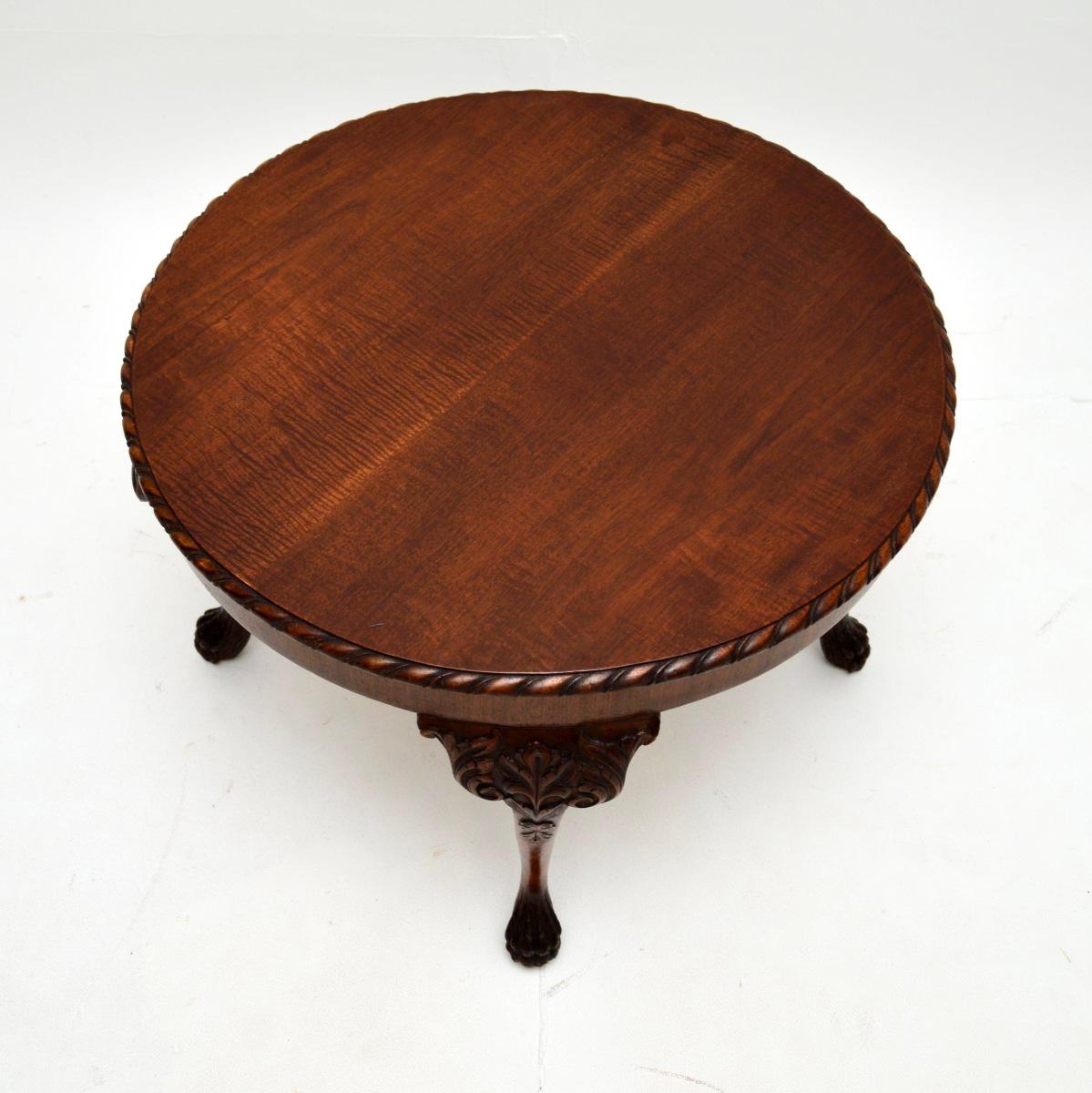 Antique Georgian Style Occasional Side Table / Coffee Table In Good Condition For Sale In London, GB
