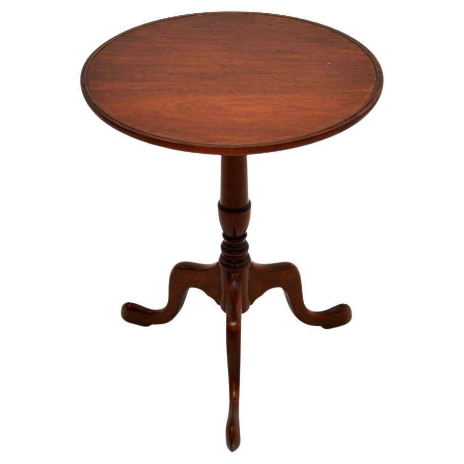 Antique Georgian Style Occasional Side Table