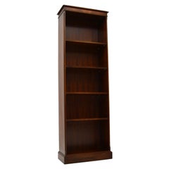 Antique Georgian Style Open Bookcase
