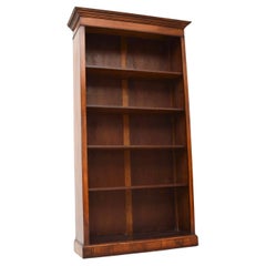 Antique Georgian Style Open Bookcase