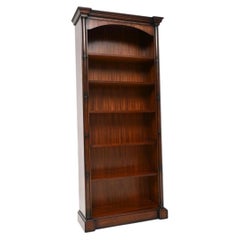 Antique Georgian Style Open Bookcase