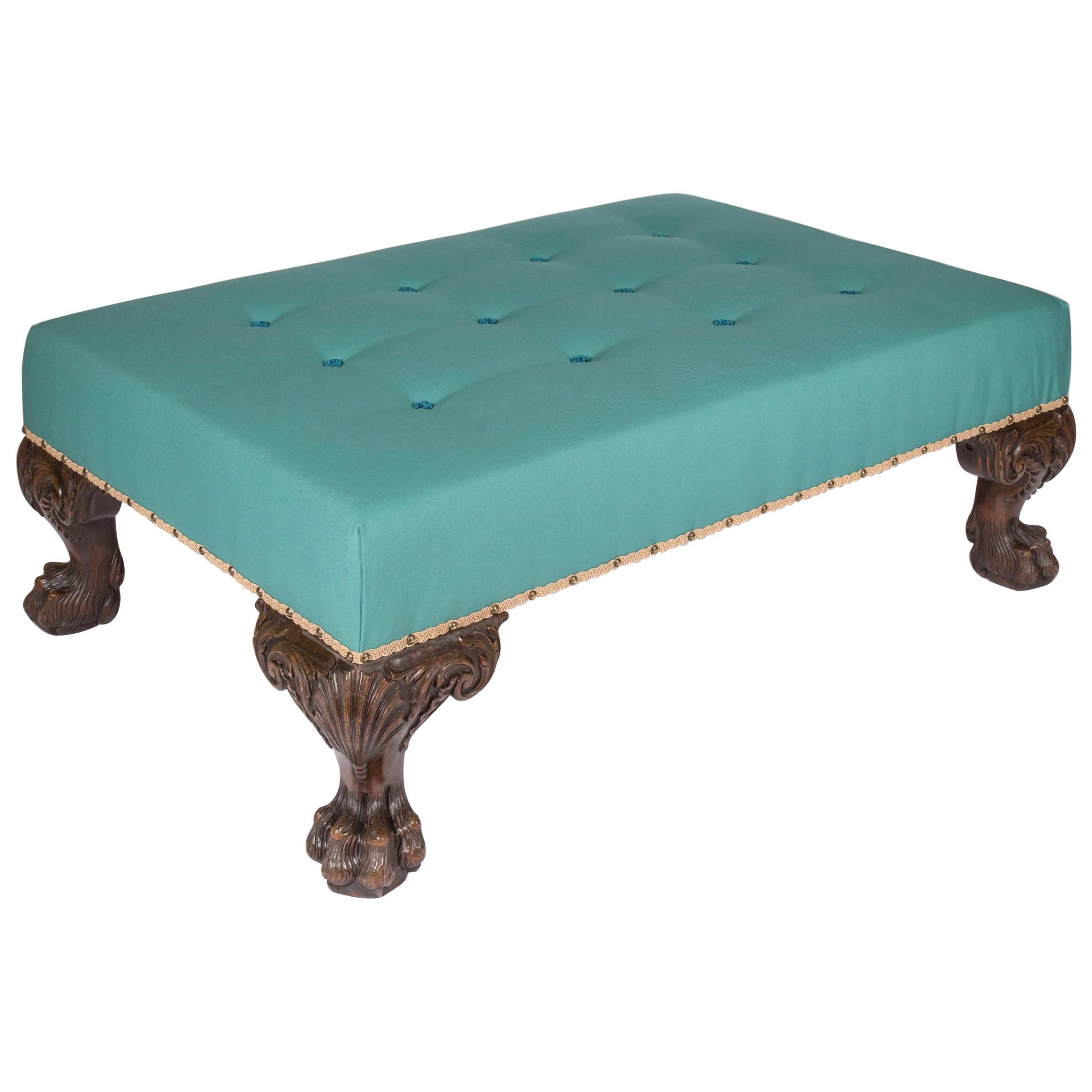 Antique Style Ottoman Footstool or Coffee Table at 1stDibs
