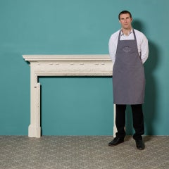 Antiker georgianischer Stil bemalter Kamin