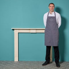 Antique Georgian Style Painted Pine Bullseye Fireplace