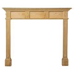 Antike georgianischen Stil Kiefer Feuer Surround