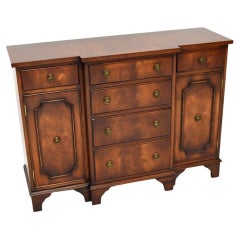 Antique Georgian Style Small Breakfront Sideboard