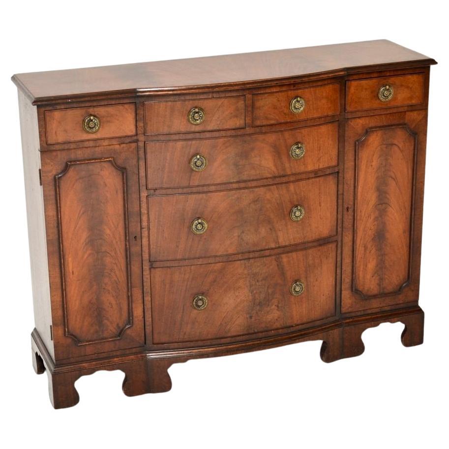 Antique Georgian Style Small Breakfront Sideboard