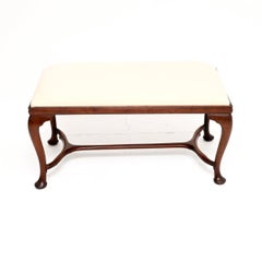 Antique Georgian Style Stool / Bench