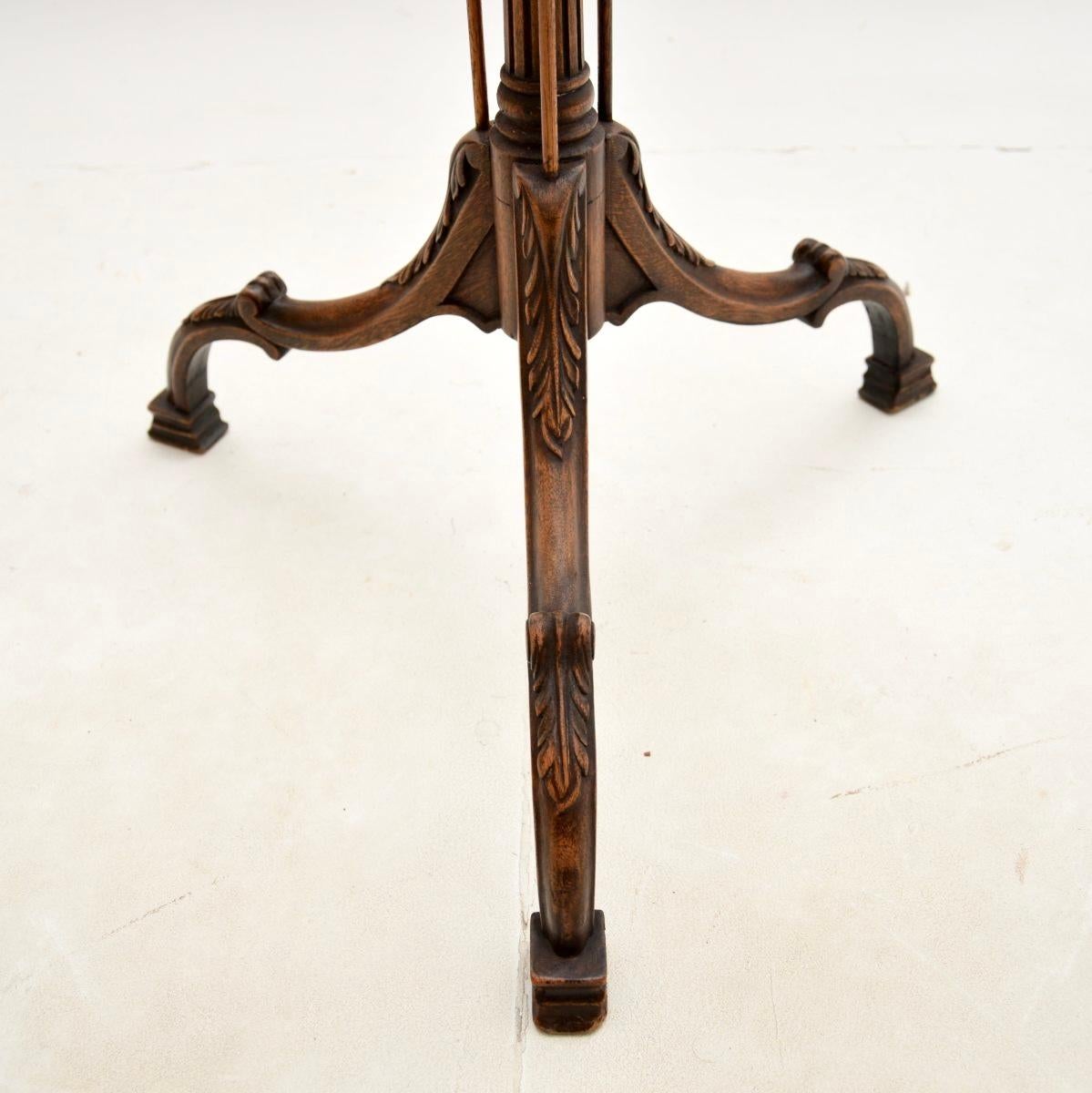 Antique Georgian Style Tilt Top Table For Sale 2