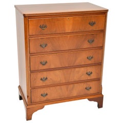 Antique Georgian Style Walnut Chest of Drawers