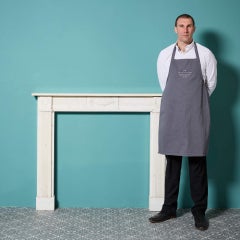 Antike georgianischen Stil weiß Statuary Marmor Kamin Mantel