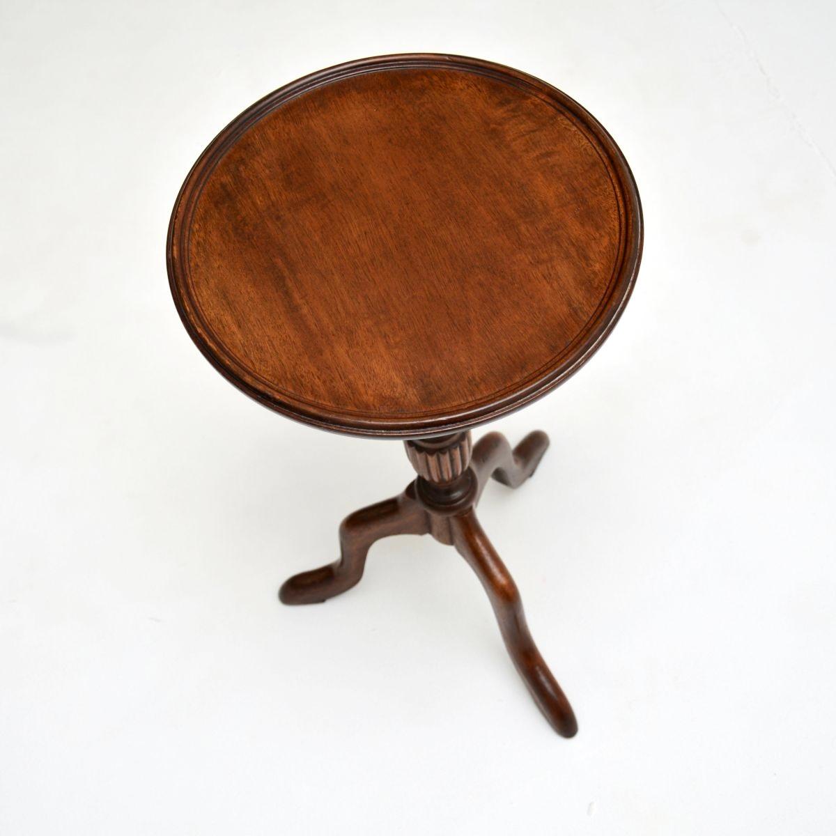 British Antique Georgian Style Wine Table