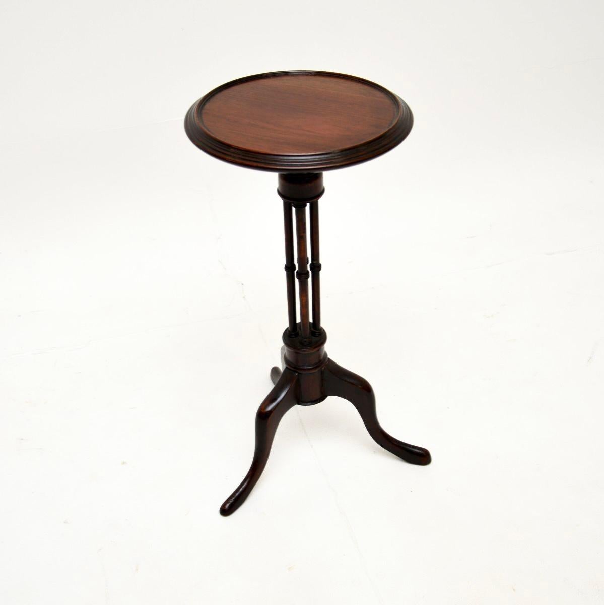 British Antique Georgian Style Wine Table For Sale