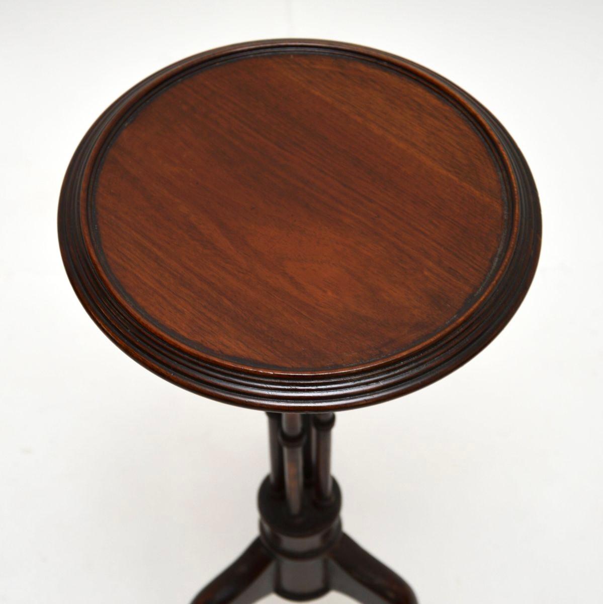 Late 19th Century Antique Georgian Style Wine Table For Sale