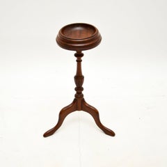 Antique Georgian Style Wine Table / Plant Stand