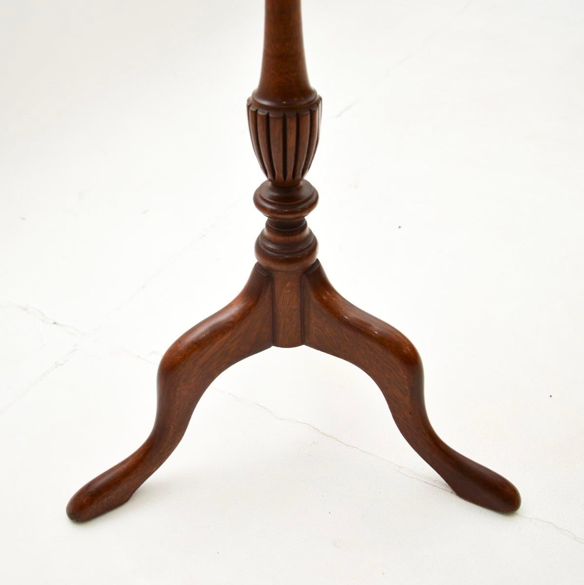 Early 20th Century Antique Georgian Style Wine Table / Plant Stand For Sale