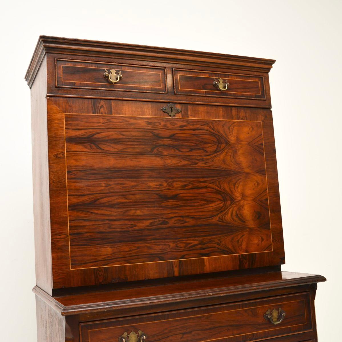 Bureau d'écriture ancien de style géorgien en vente 3