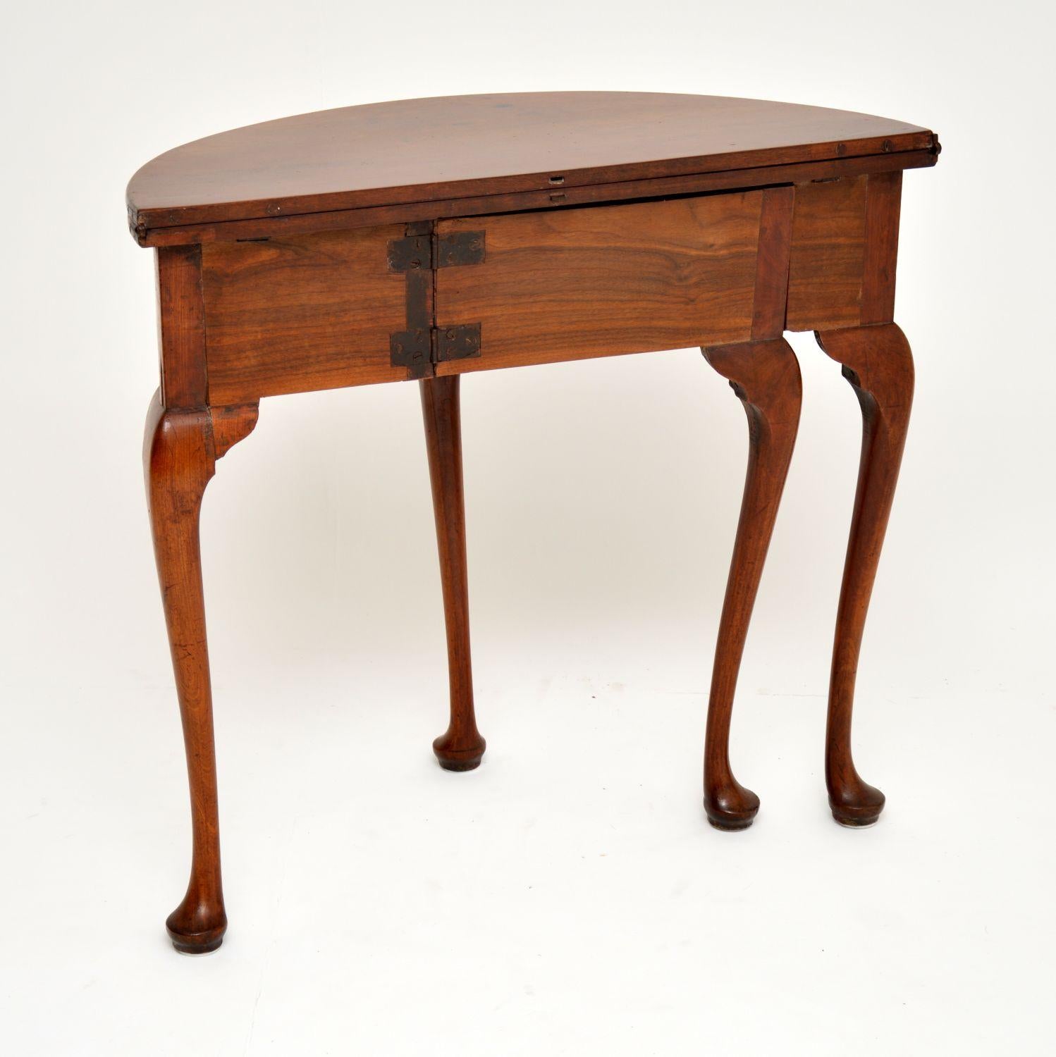 English Antique Georgian Tea Table / Console Table