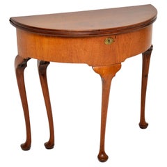 Antique Georgian Tea Table / Console Table