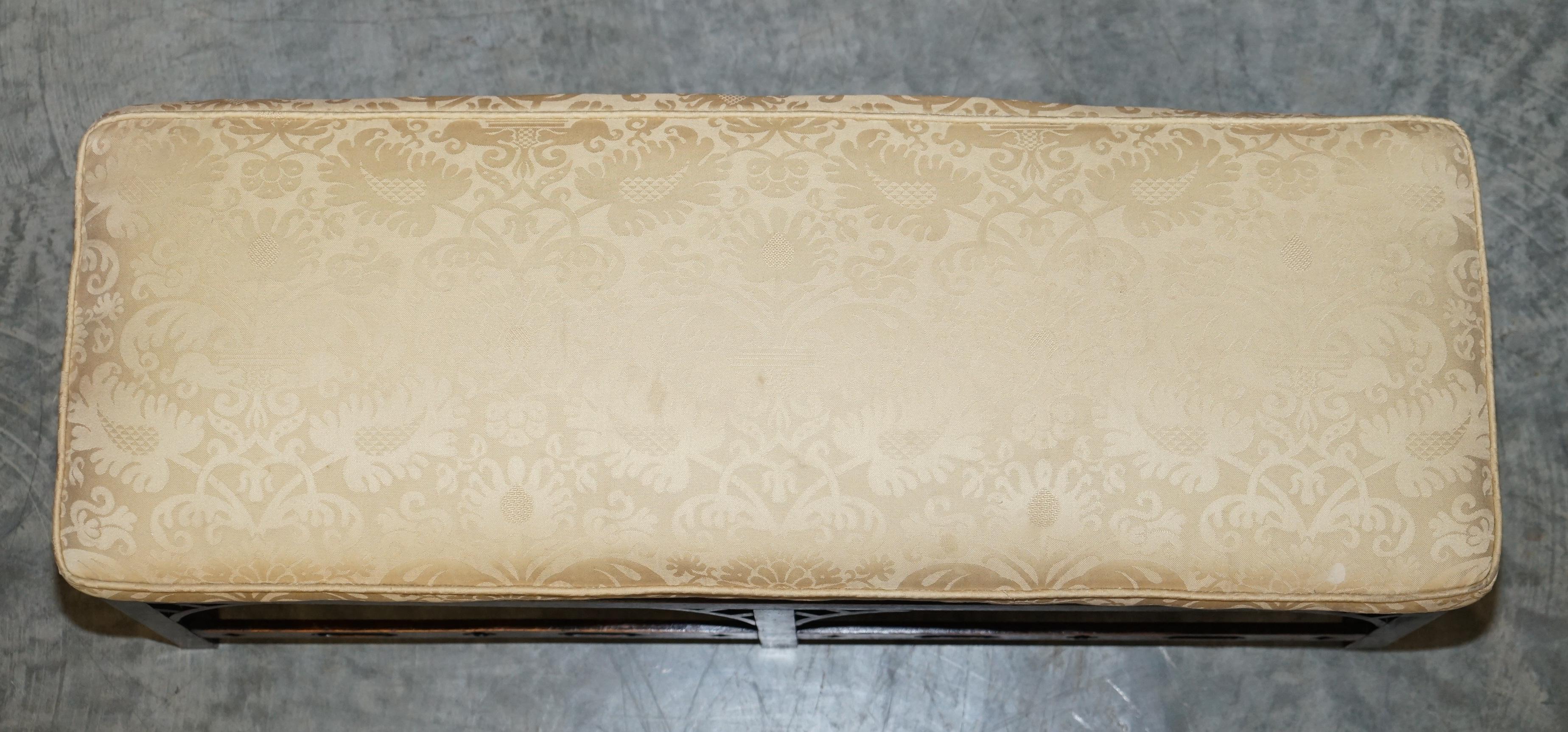 chippendale footstool