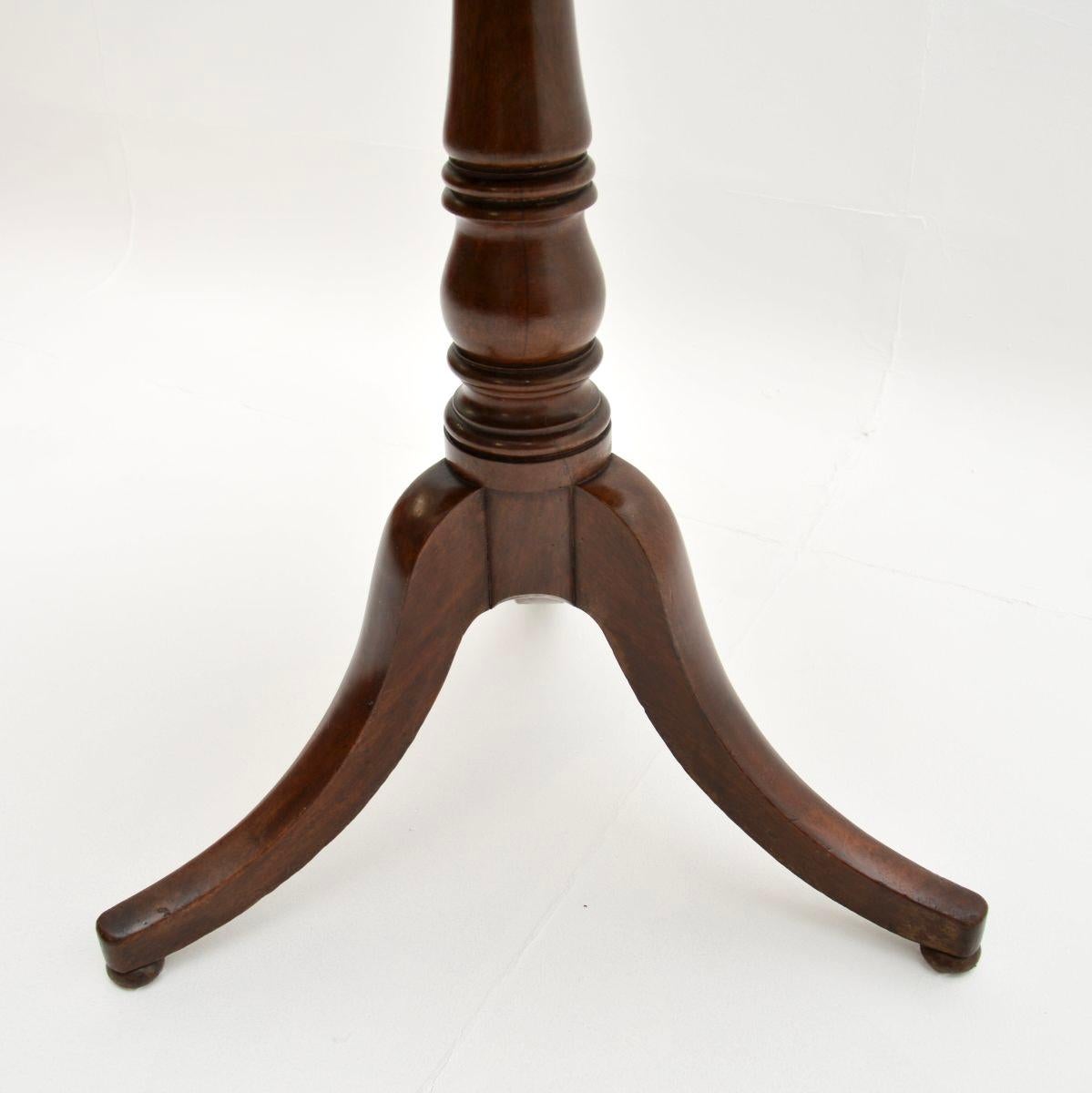 Antique Georgian Tilt Top Occasional Table For Sale 3