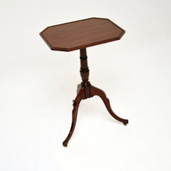 Antique Georgian Tilt Top Side Table