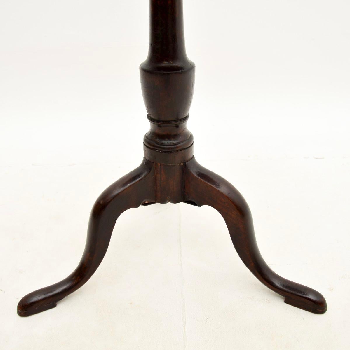 Antique Georgian Tilt Top Occasional Table For Sale 1