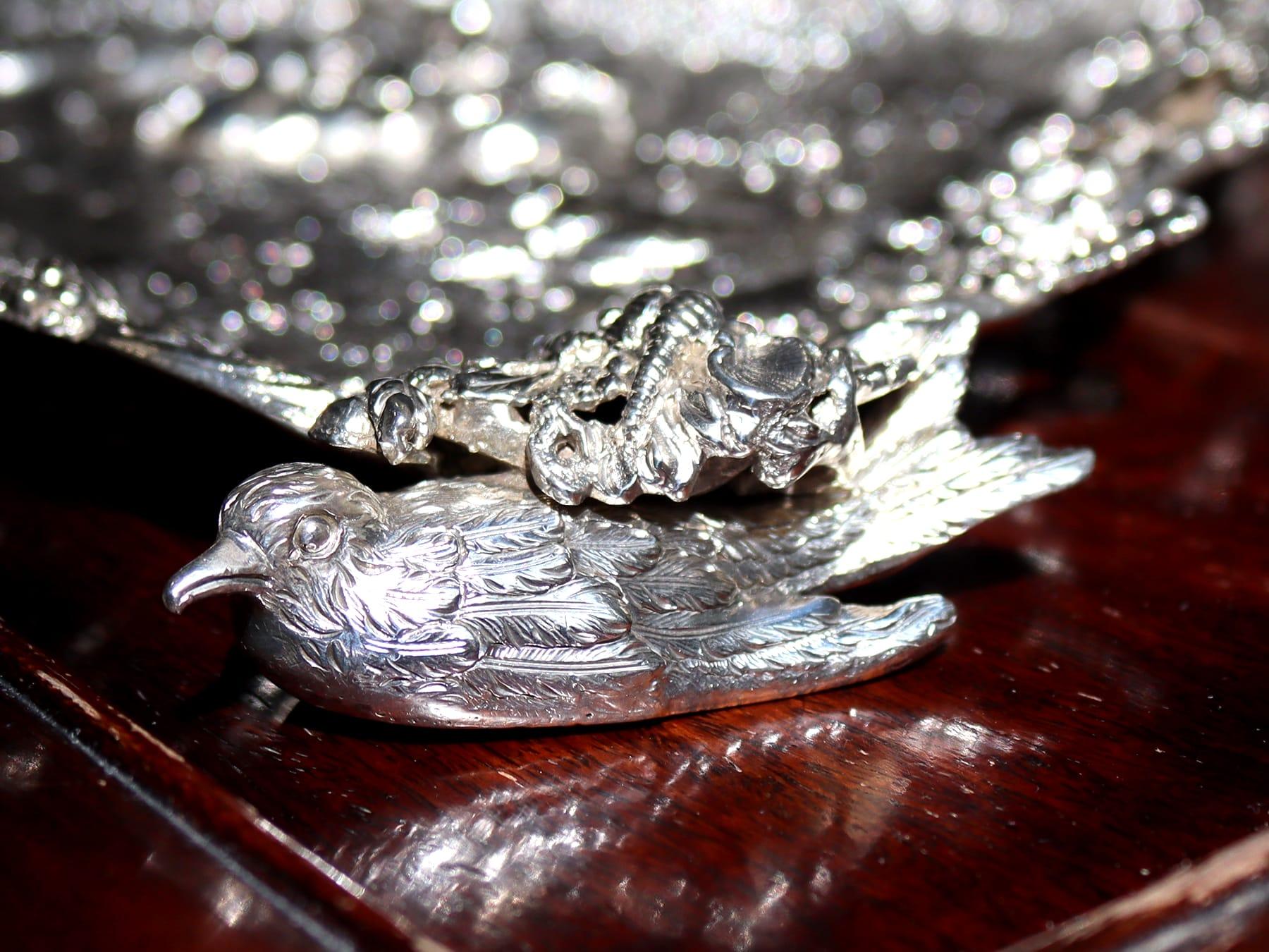 Antico salterio georgiano triangolare in argento sterling (1816) In condizioni ottime in vendita a Jesmond, Newcastle Upon Tyne