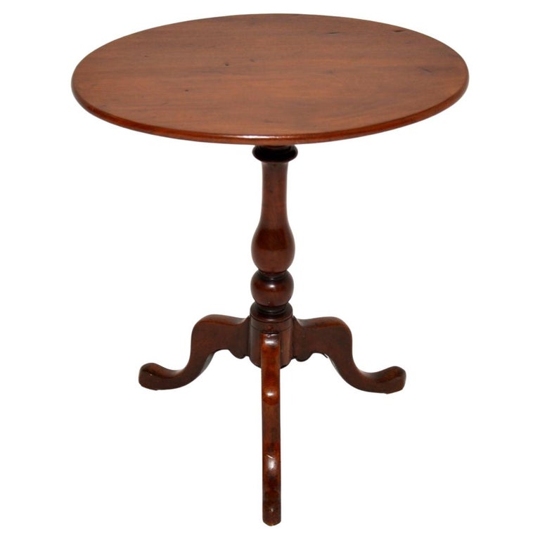 Antique Tripod Side Table at 1stDibs