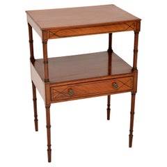 Antique Georgian Two Tier Side Table
