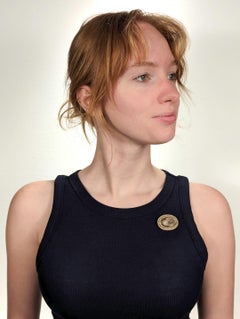 Antique Georgian/Victorian 14k Gold and Seed Pearl Braided Hair Mourning Brooch