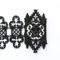 Antique Georgian Wide Berlin Iron Statement Bracelet