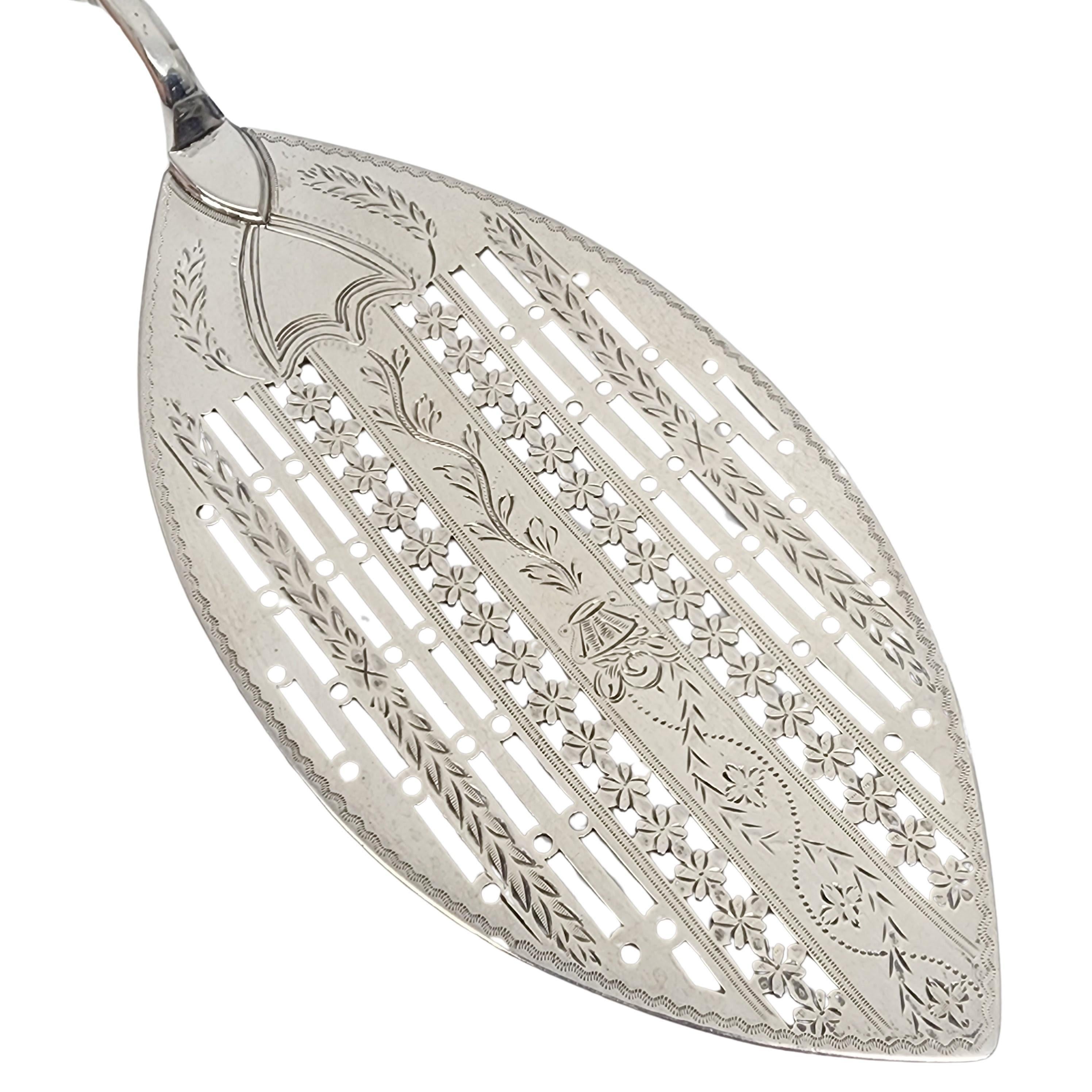 Pelle à tarte ancienne en argent sterling géorgien William Abdy London #18209 en vente 1
