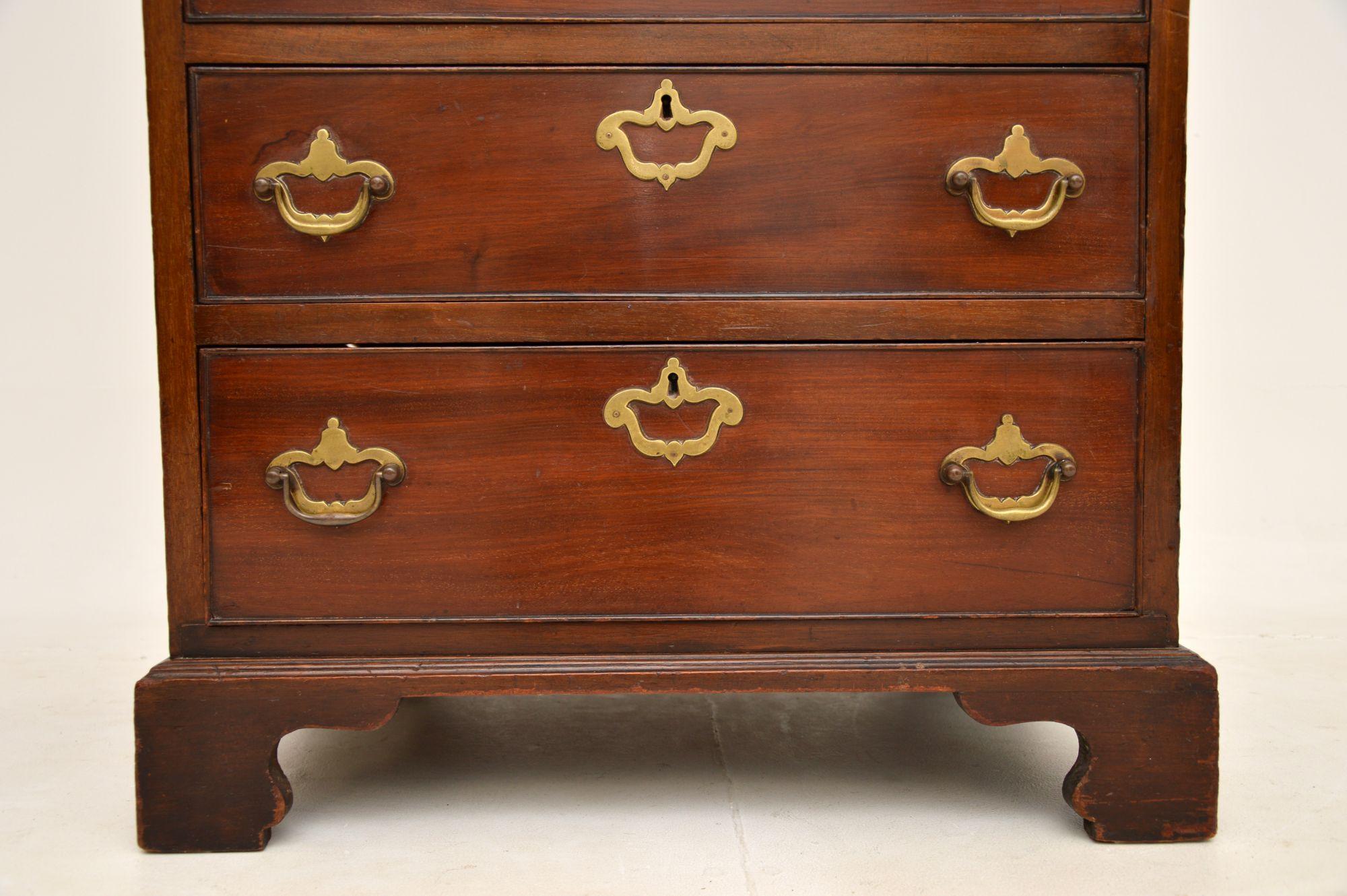 Antique Georgian Writing Bureau Desk For Sale 5