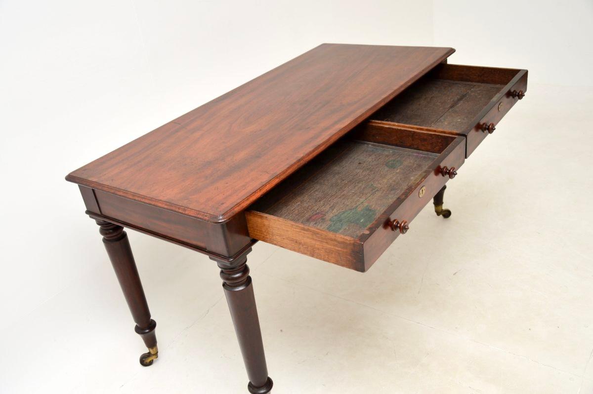 Antique Georgian Writing Table / Desk 2