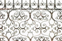 Antique Georgian Wrought Iron Gateway
