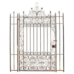 Antique Georgian Wrought Iron Gateway