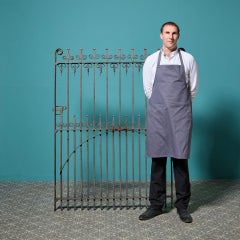 Antique Georgian Wrought Iron Pedestrian Gate