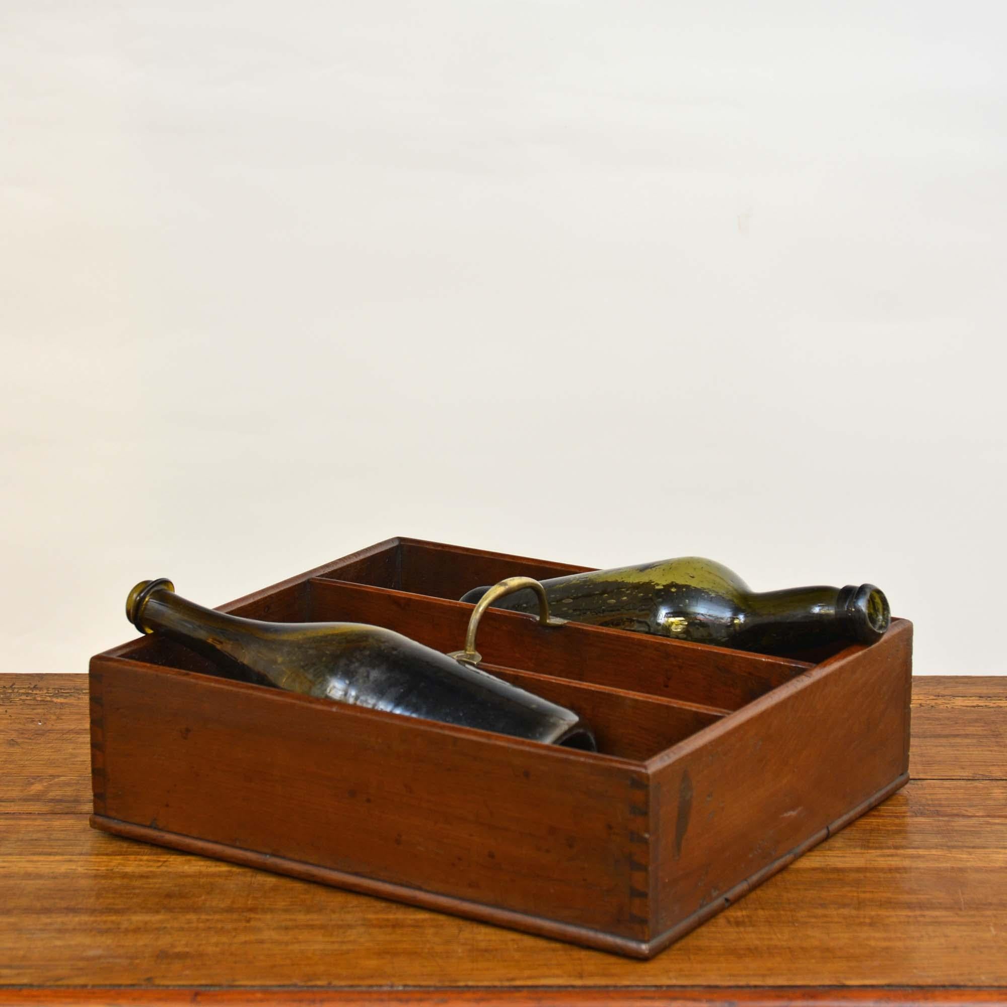 Range-couverts ancien en bois d'if géorgien Bon état - En vente à Castle Douglas, GB