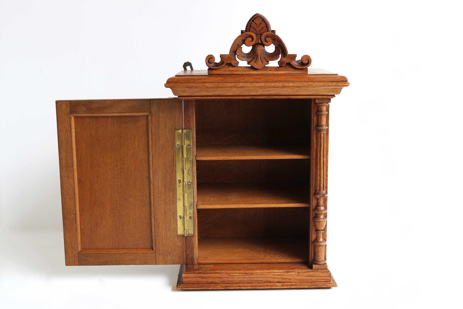 apothecary wall cabinet