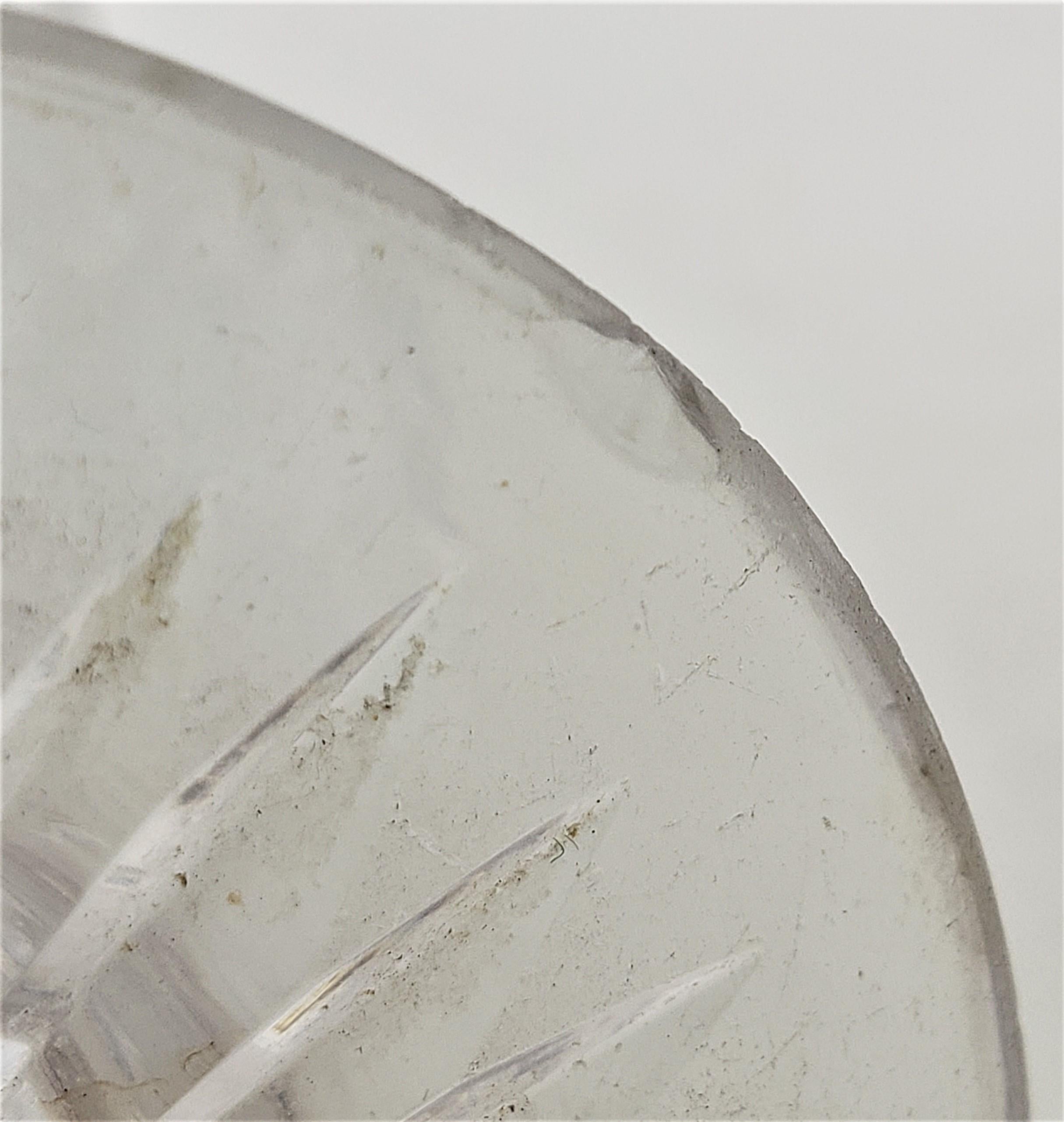 Antigua jarra o cántaro alemán de clarete de plata 800 y cristal tallado con diamantes en venta 7